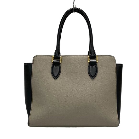 PRADA - Gray Black Saffiano Leather Tote Bag 760-042825 - Picture 2 of 14